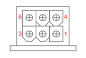 CFG-X1204 Auxiliary Power Connector